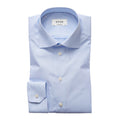 Striped poplin shirt