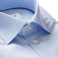 Striped poplin shirt