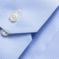 Striped poplin shirt