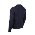 Pullover Plain Colour Geelong Lambswool V-Neck