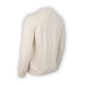Cable Knit Sweater - Cashmere Crew Neck