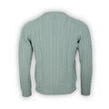 Cable Knit Sweater - Cashmere Crew Neck