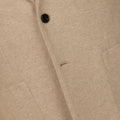 Plain Cashmere Beige Jacket