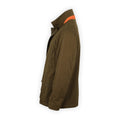 Parka Plain Colour Cotton And Nylon Zipped