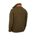 Parka Plain Colour Cotton And Nylon Zipped