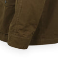 Parka Plain Colour Cotton And Nylon Zipped