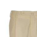 Pants Plain Colour Flannel One Pleat