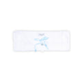 Nightdress Bicolour Twisted Yarn With Piping Long Sleeves Buttoned + Bobble Sleep Cap Cotton