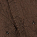 Jacket - Quilted Check Cotton & Cashmere Zipped + Buttoned