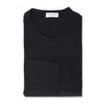 T-shirt - Virgin Wool Crew Neck Long Sleeves