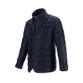 Navy Nylon Ultralight Blazer With Fleece Bib
