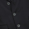 Double Coat - Cashmere Detachable Bib + Buttoned