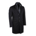 Double Coat - Cashmere Detachable Bib + Buttoned