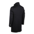 Double Coat - Cashmere Detachable Bib + Buttoned