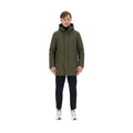 Khaki Hooded Pre-washed Cotton Parka
