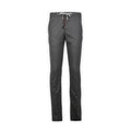 Pants - CARACCIOLO Cashmere Stretch Elastic Waistband + Zip