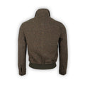 Jacket - Knitted Tweed Wool & Alpaca Zipped