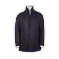 Peacoat - Cashmere & Nylon Double-Face Removable Collar + Buttoned