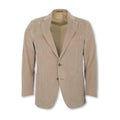 Two-Piece Suit Plain Colour Large Rib Velvet Cotton Cashmere