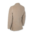 Two-Piece Suit Plain Colour Large Rib Velvet Cotton Cashmere