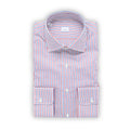 Shirt - Checked Cotton Single Cuff
