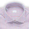 Shirt - Checked Cotton Single Cuff