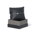 Thread Bracelet - IDENTITY Rhodium Silver & Square Diamond