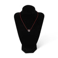 Thread Necklace - LA ROSE Rhodium Silver
