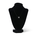 Thread Necklace - LA ROSE Rhodium Silver