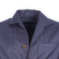 Overshirt - Plain Cashmere Stretch Buttoned