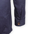 Overshirt - Plain Cashmere Stretch Buttoned