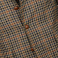 Jacket Bicolour Houndstooth Overcheck Wool And Cashmere