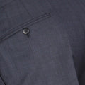 Two-Piece Suit - Plain Colour Wool Unfinished Sleeves