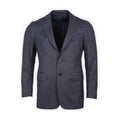Two-Piece Suit - Plain Wool Unfinished Sleeves