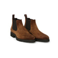 Chelsea Boots in Brown Suede