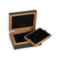 Jewelry Box - Grey Sycamore 24 Cufflinks Especially For Degand Brussels
