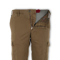Pants - Cargo Herringbone Cotton Stretch