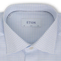 Shirt - Checkered Cotton Single Cuff Slim Fit
