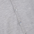 T-shirt Plain Colour Virgin Wool Long Sleeves Crew Neck