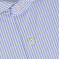 Striped Light Blue Oxford Slim Shirt