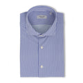 Shirt - Oxford Thin Striped Polyamide Stretch Single Cuff
