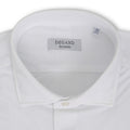Plain White Tekno Slim Shirt