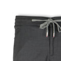 Pants - CARACCIOLO Cool Wool Elastic Waistband + Zip