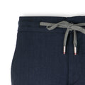 Pants - CARACCIOLO Cashmere, Wool & Silk Stretch Elastic Waistband + Zip