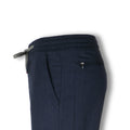 Pants - CARACCIOLO Cashmere, Wool & Silk Stretch Elastic Waistband + Zip