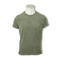 Towelling Crew Neck T-Shirt