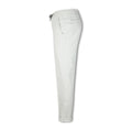 Pants - CARACCIOLO Cotton & Silk Stretch Elastic Waistband + Zip