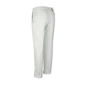 Pants - CARACCIOLO Cotton & Silk Stretch Elastic Waistband + Zip