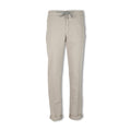 Pants - CARACCIOLO Cotton & Silk Stretch Elastic Waistband + Zip