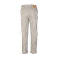 Pants - CARACCIOLO Cotton & Silk Stretch Elastic Waistband + Zip